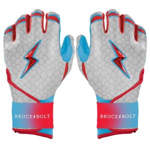 PJ Morlando Signature Series Long Cuff Batting Gloves - White